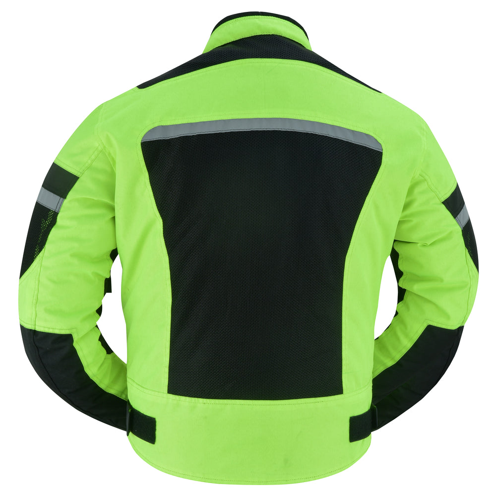 DS Men's High-Vis Racer Mesh Jacket