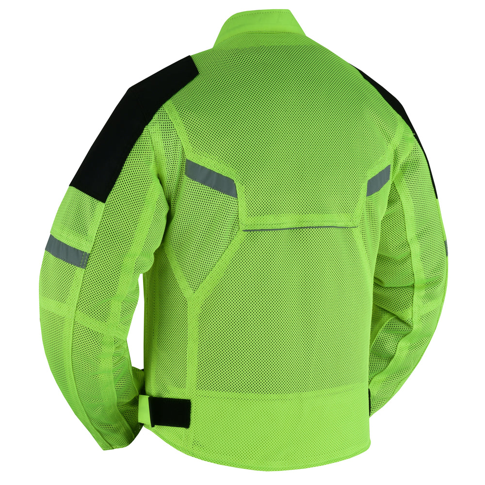 DS Men's High-Vis Racer Mesh Jacket