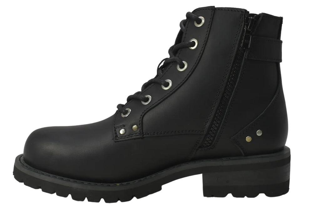 Zipper Side Women's Double Zipper Boot