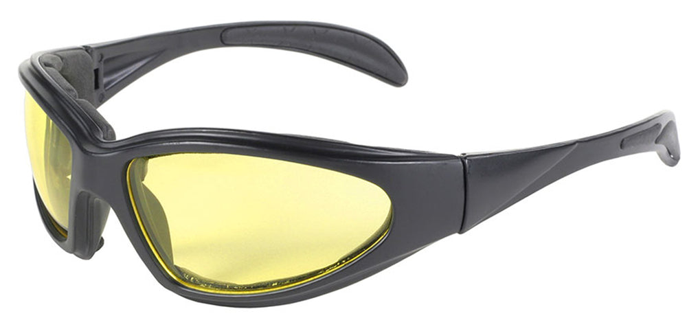 Chopper Blk Frm/Yellow Lens Sunglasses