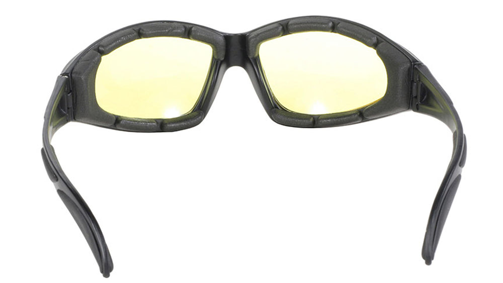 Back Chopper Blk Frm/Yellow Lens Sunglasses