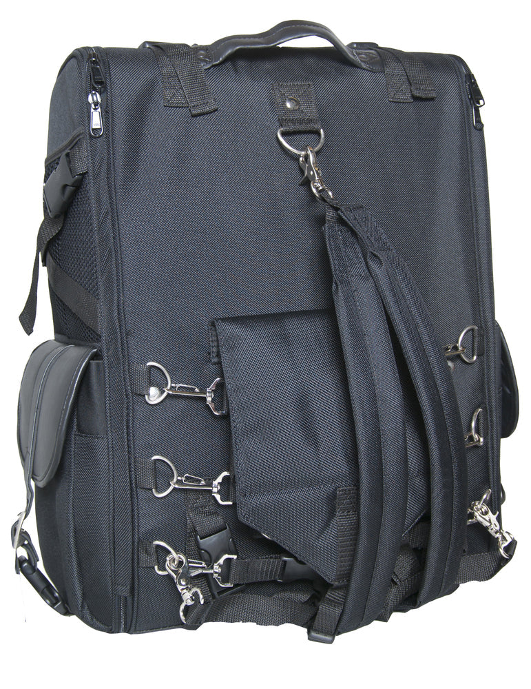 DS Updated Touring Sissy Bar Bag w/ Studs