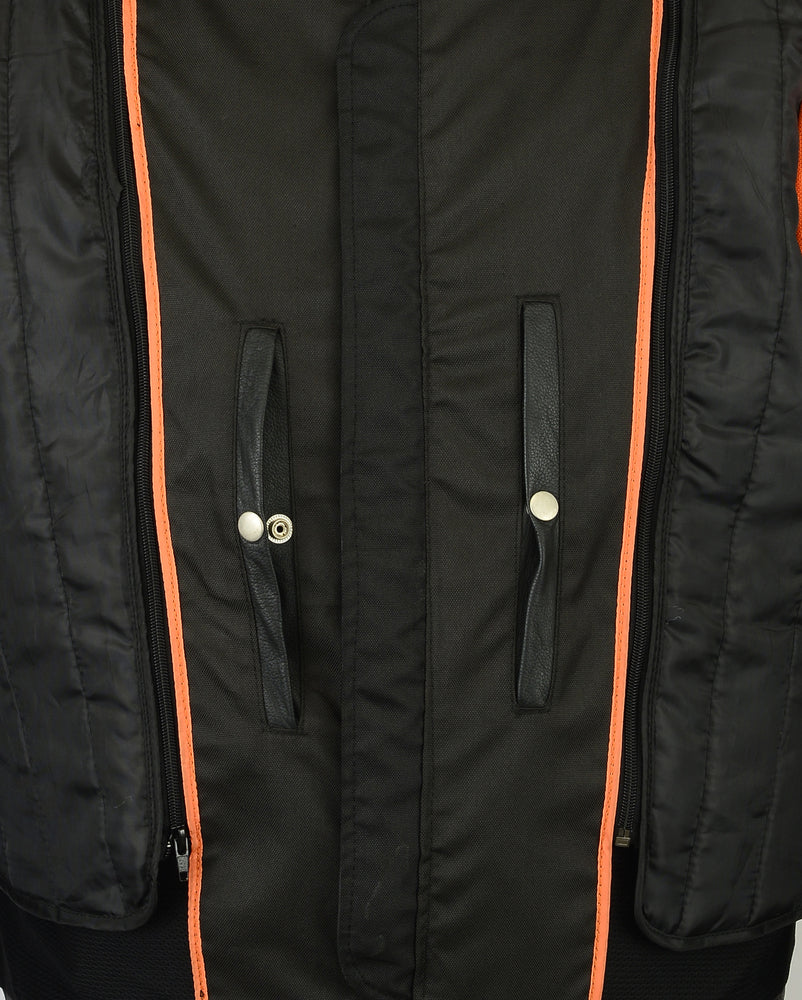 DS Men’s Black Scooter Leather Jacket