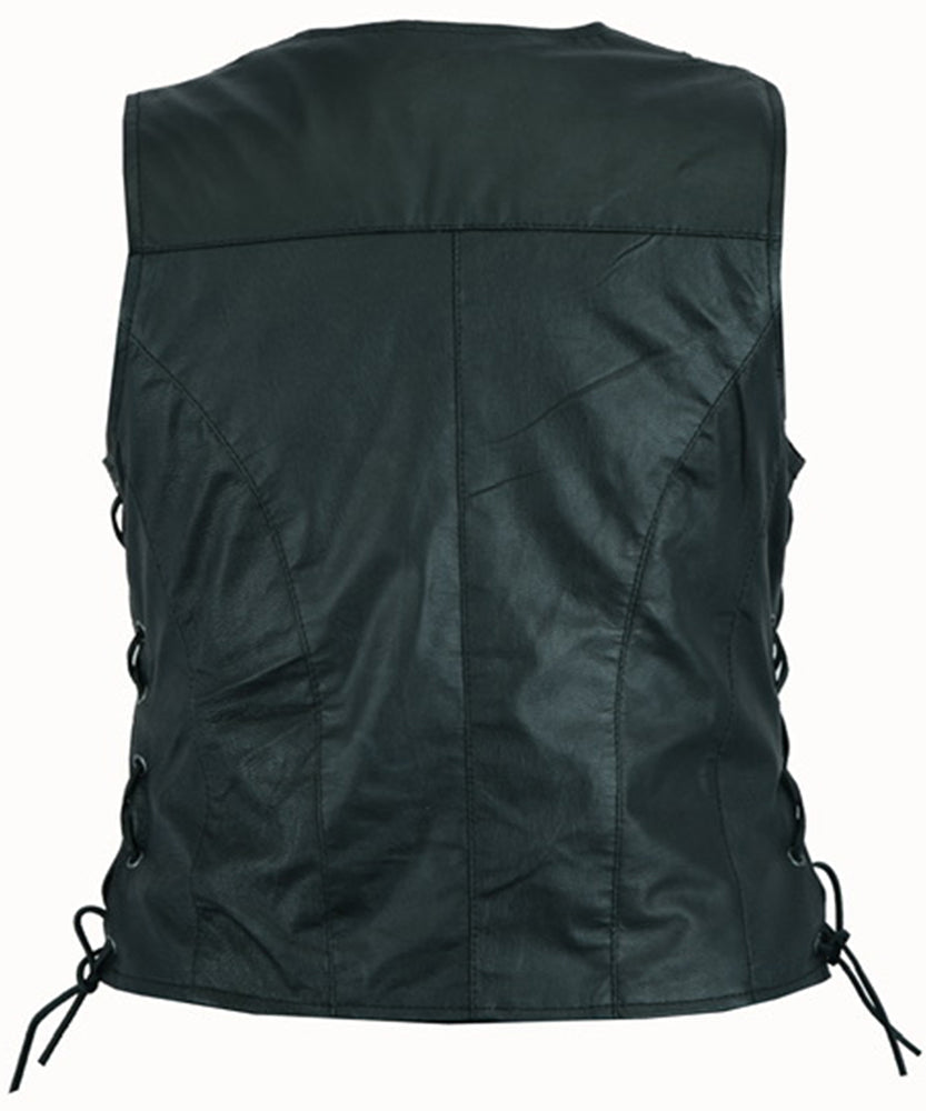 Back Of DS Women's Traditional Light Weight Vest