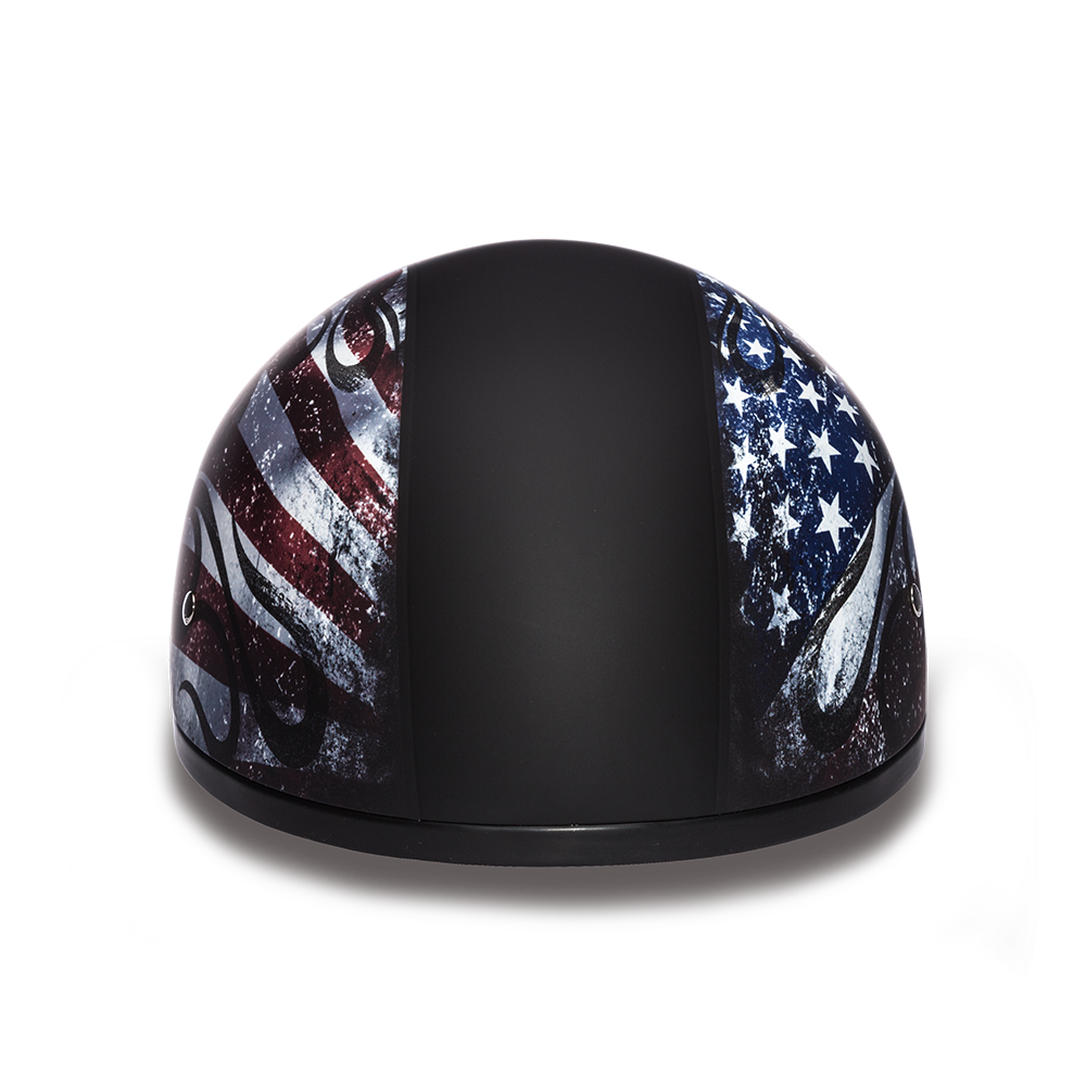 Alternate View D.O.T. DAYTONA SKULL CAP - W/ USA