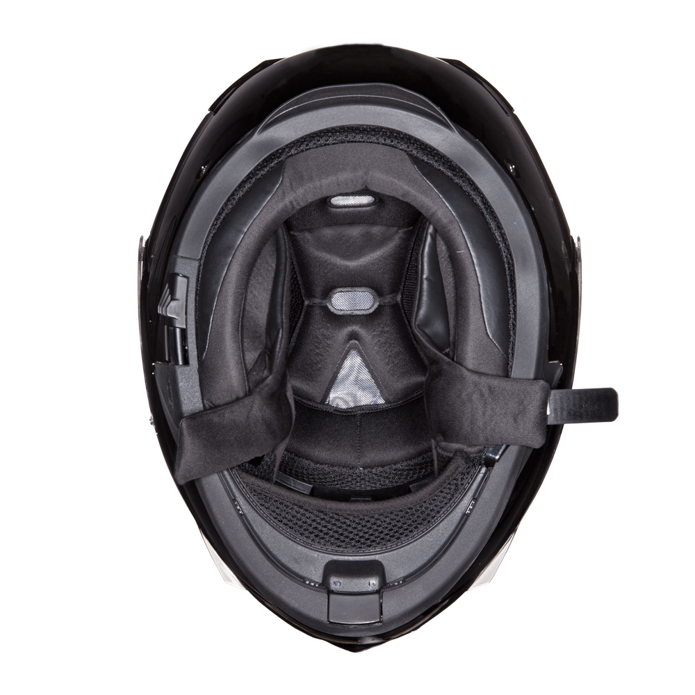 Interior Cushioning D.O.T. DAYTONA GLIDE - HI-GLOSS BLACK HELMET