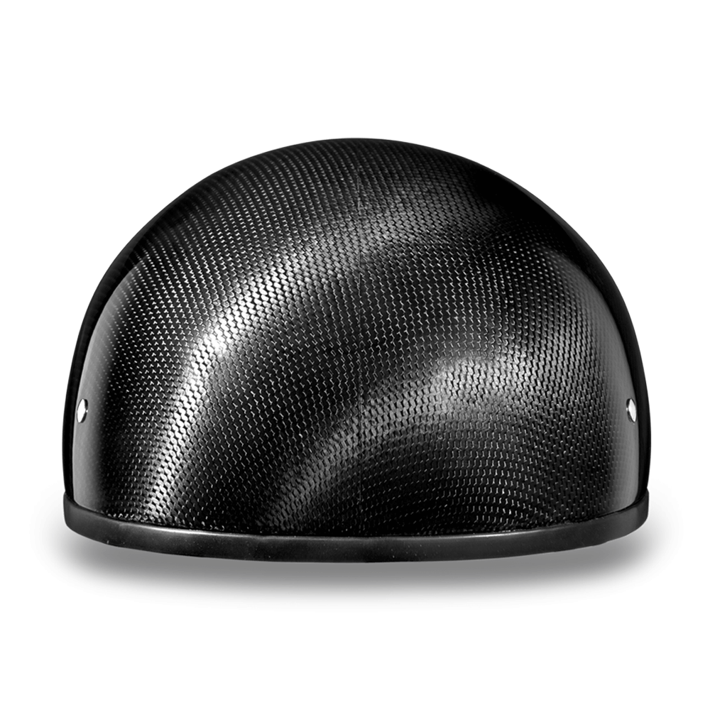 Alternate View D.O.T. DAYTONA SKULL CAP W/O VISOR- GREY CARBON FIBER