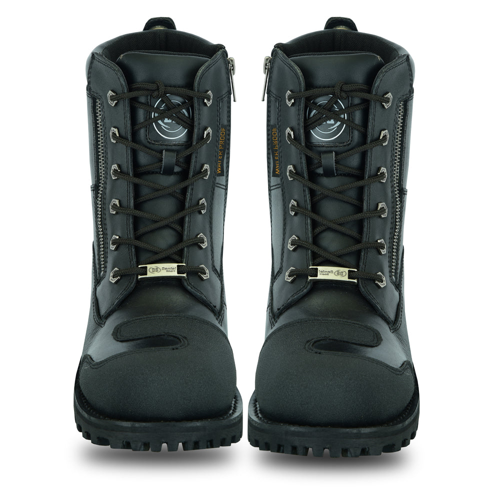 DS Men's Side Zipper Waterproof Ankle Protection Boots