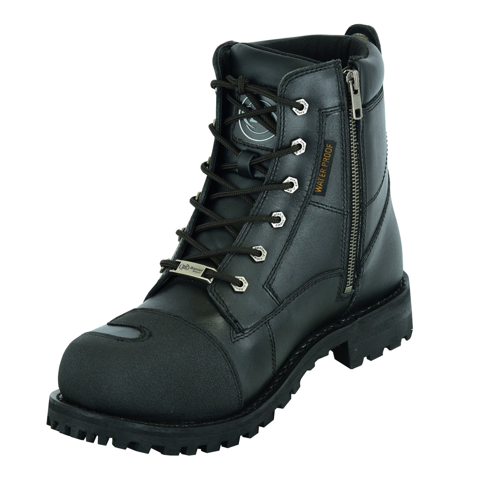 DS Men's Side Zipper Waterproof Ankle Protection Boots