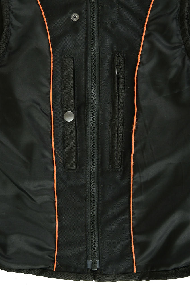 Snaps and Zipper DS Women's Textile Updated SWAT Team Style Vest