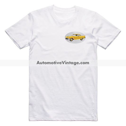 Return To Macon County 57 Chevy Famous Car Chest Logo T-shirt