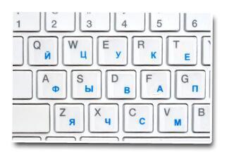 Russian Keyboard Stickers Transparent Paster Tags Strong Viscosity Keyboard Cover Alphabet Layout With Button Letters Waterproof For Gaming Laptops Keyboard For Gaming Lovers