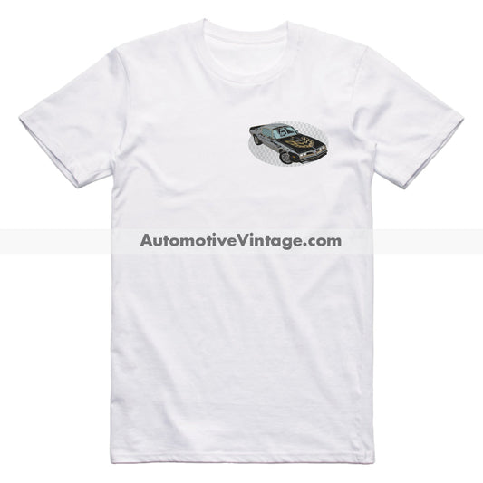 Smokey and the Bandit Pontiac Trans Am Famous Car Chest Logo T-shirt