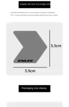 Measurement chart with arrows and text on a white background
