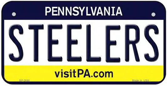 Steelers Bicycle License Plate