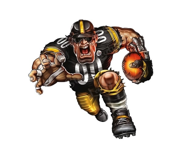 Pittsburgh Steelers Mascot Cartoon