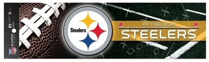 Pittsburgh Steelers NFL Bumper Sticker