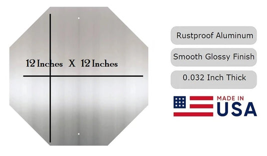 Celtics Fan 12 Inch Metal Stop Sign