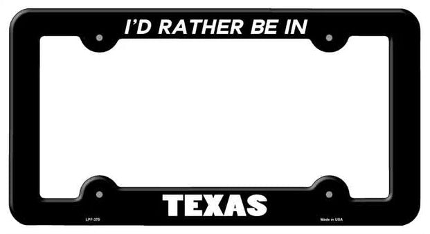 Texas License Plate Frames