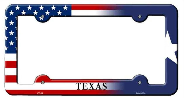 Texas License Plate Frames