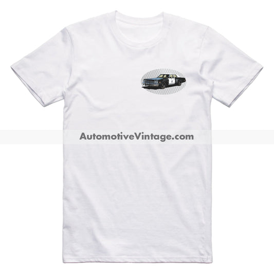 The Blues Brothers Monaco Famous Car Chest Logo T-shirt