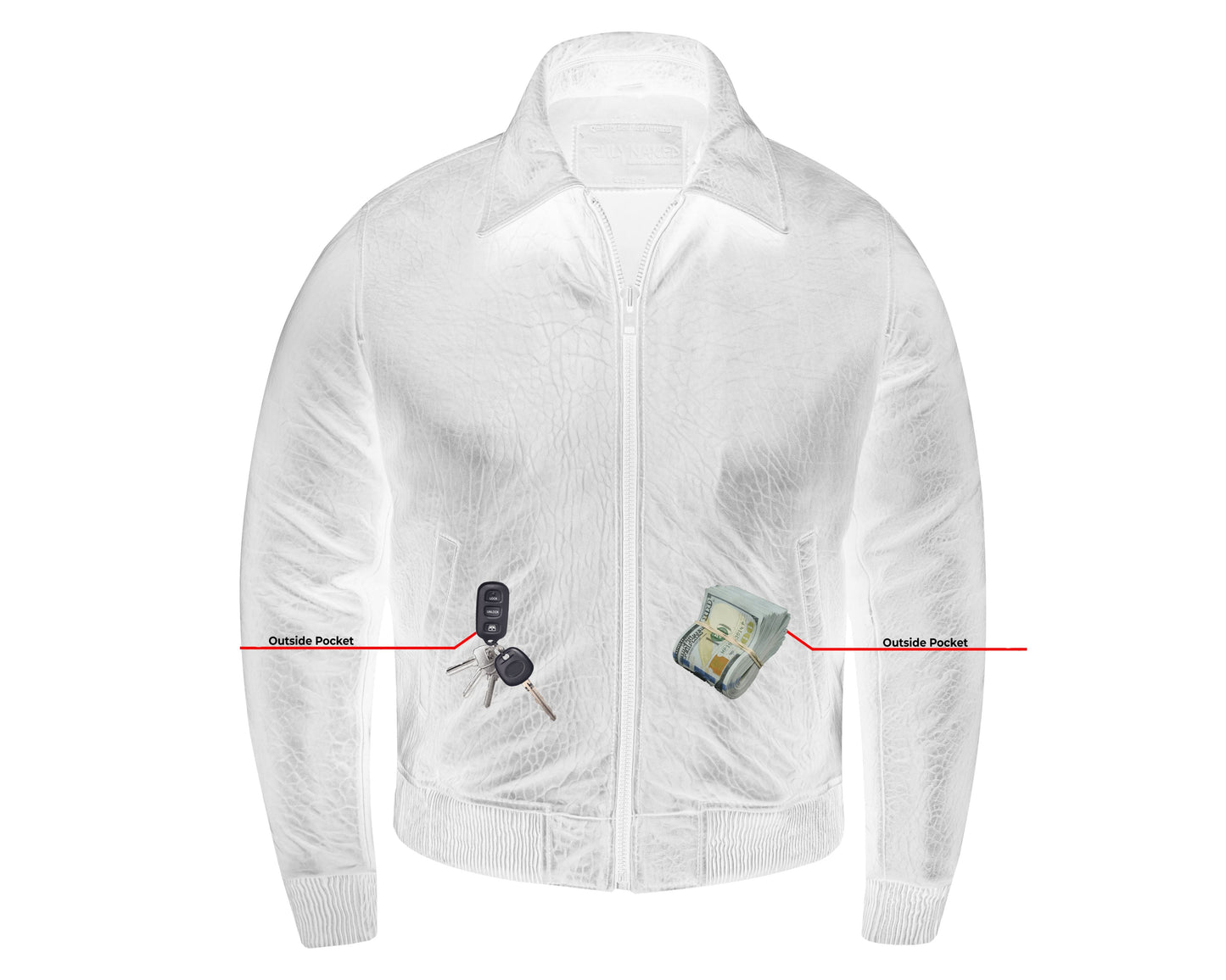 Traveler Men's Fashion Black Leather Jacket