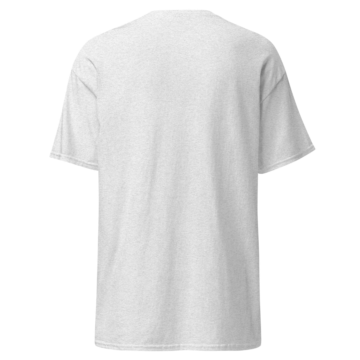 Plain white t-shirt on a white background