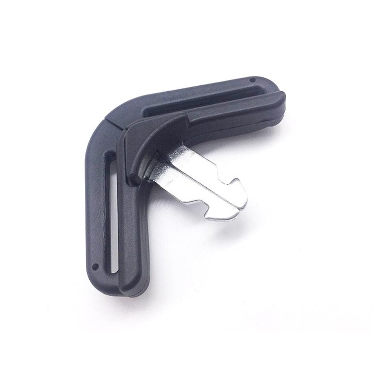 Universal Baby Highchair Stroller Pushchair Child Car Seat Toddler Harness Clip Fixed Lock Buckle Car Baby Safety Seat Clip Fixed Lock Buckle Seat Adjustable Strap Safe Belt Strap Harness Chest Child Clip Buckle Latch Toddler Clamp Protection