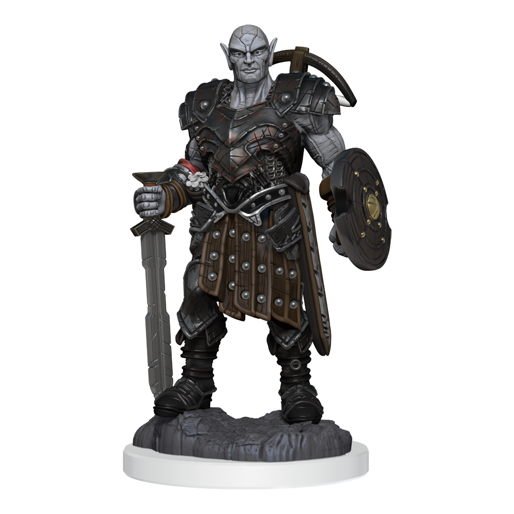 D&D: Nolzur's Marvelous Miniatures - Earth Genasi Fighter