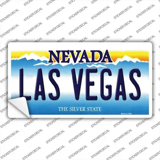 Las Vegas Nevada Background Bumper Sticker