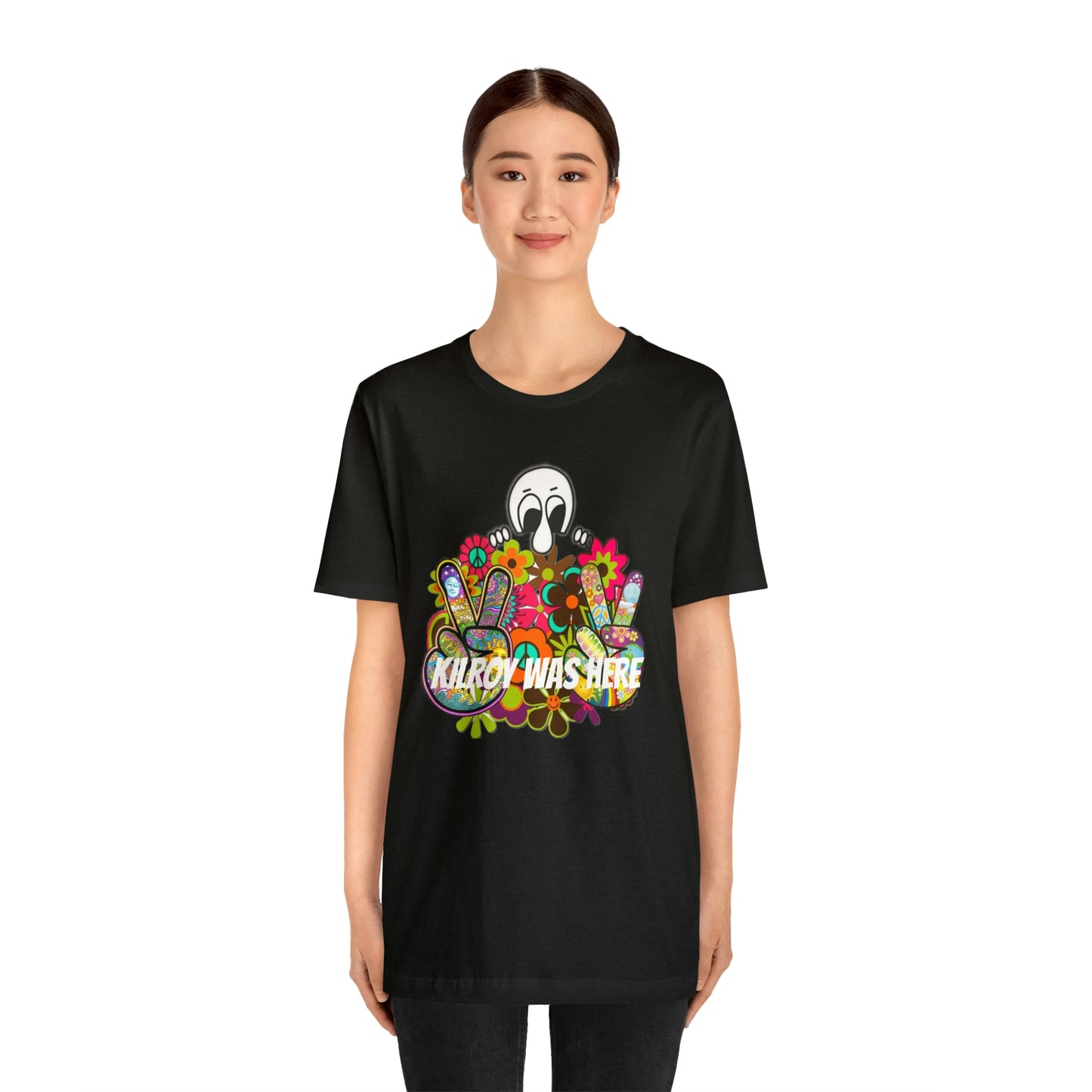 Kilroy Was Here Unisex Jersey Short Sleeve Tee Shirt