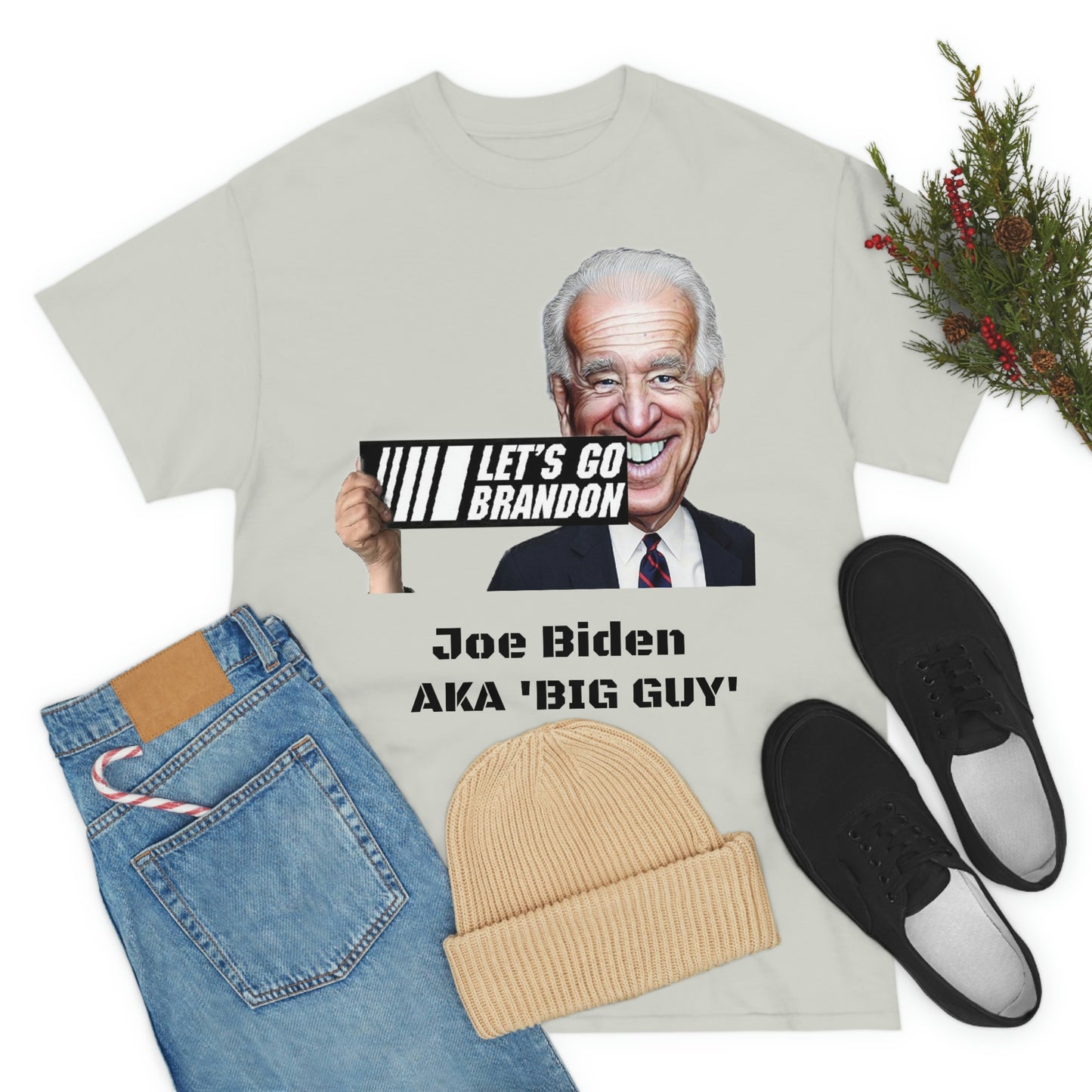 Joe Biden The Big Guy Unisex Heavy Cotton Tee