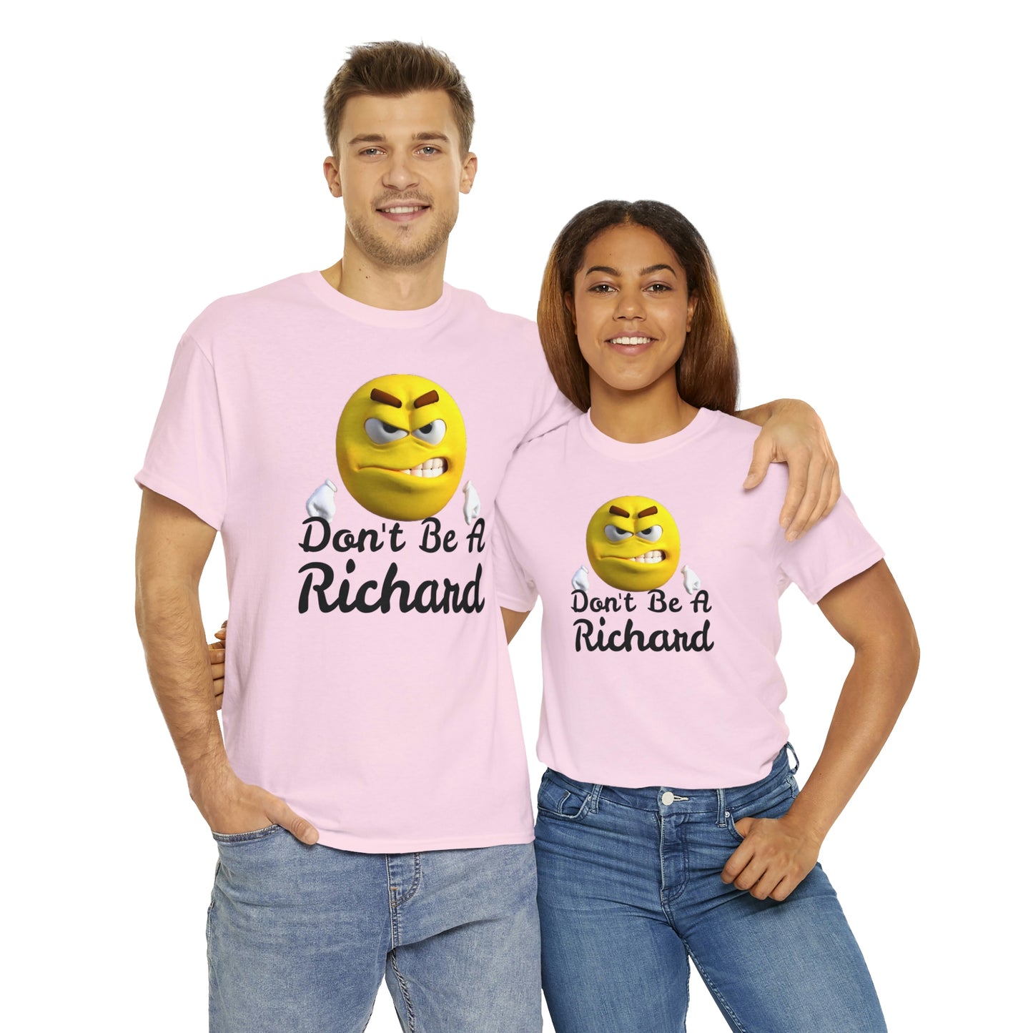 Don't Be A Richard Unisex Heavy Cotton Tee