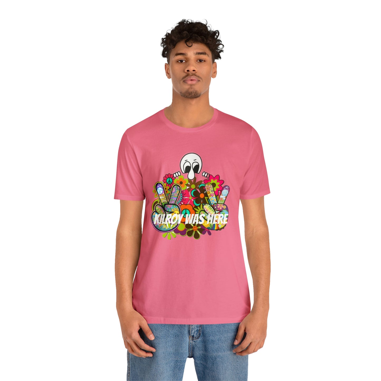 Kilroy Was Here Unisex Jersey Short Sleeve Tee Shirt