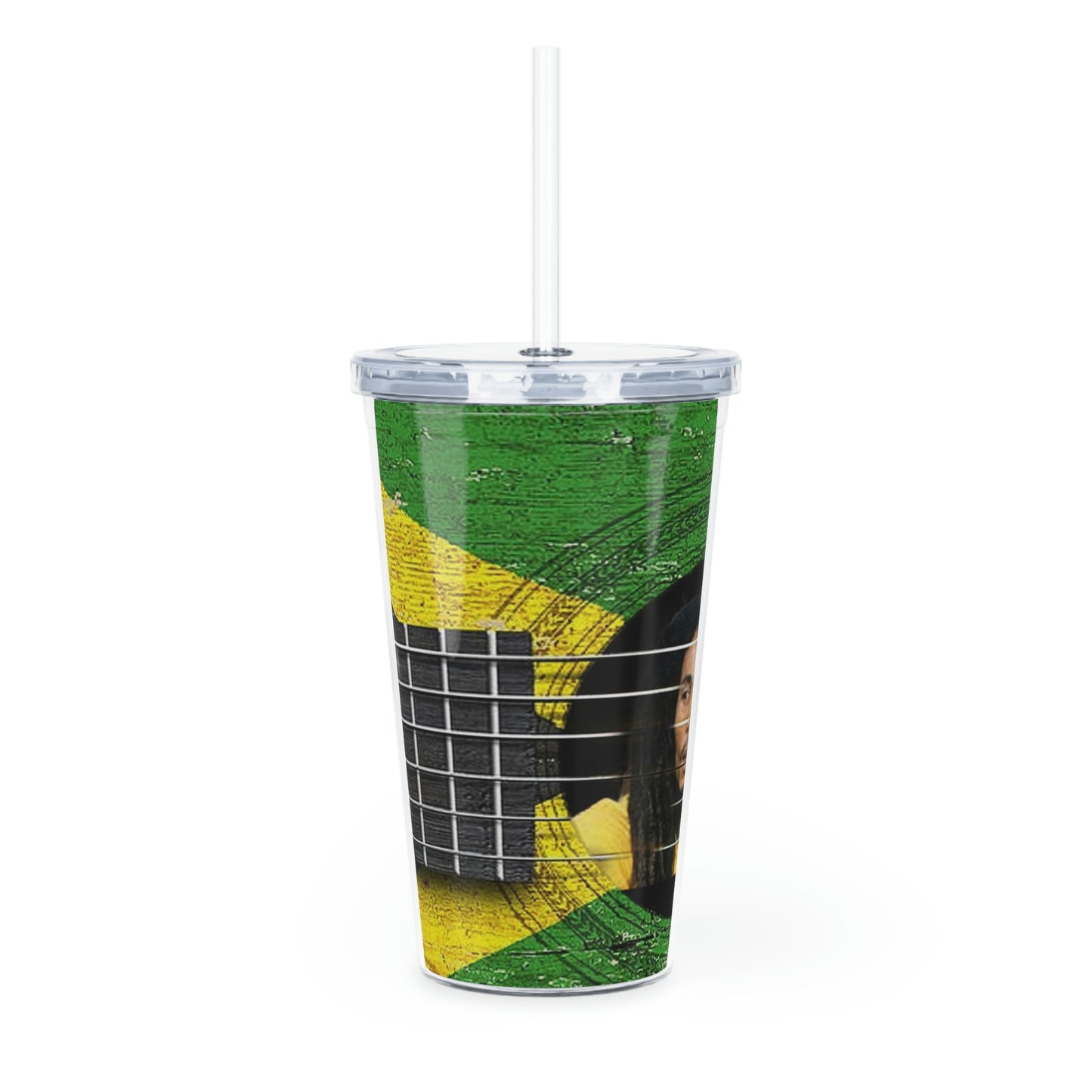 Bob Marley Tumbler with Straw