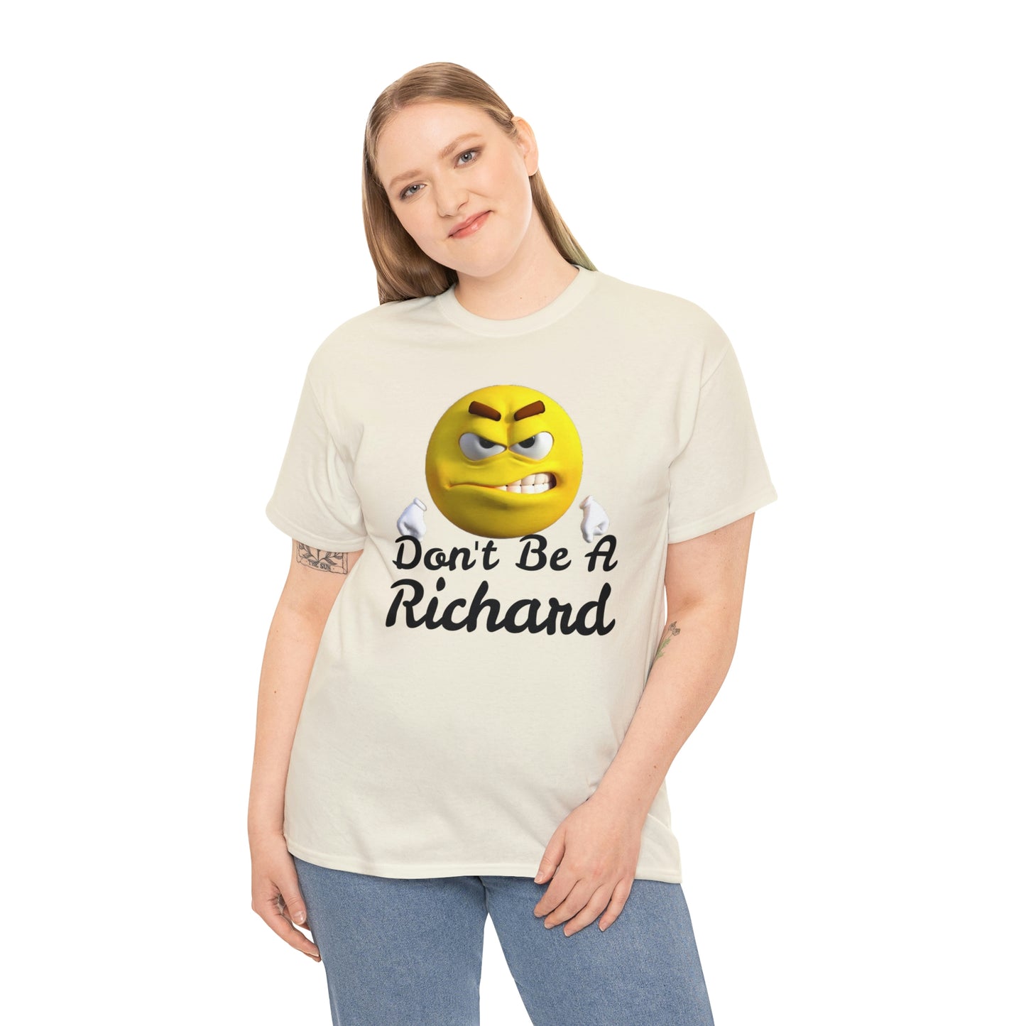 Don't Be A Richard Unisex Heavy Cotton Tee
