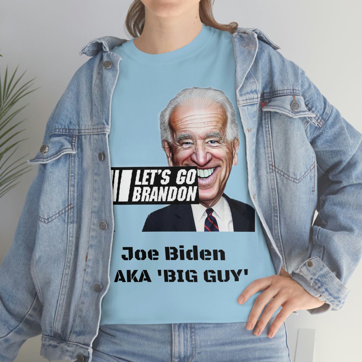 Joe Biden The Big Guy Unisex Heavy Cotton Tee
