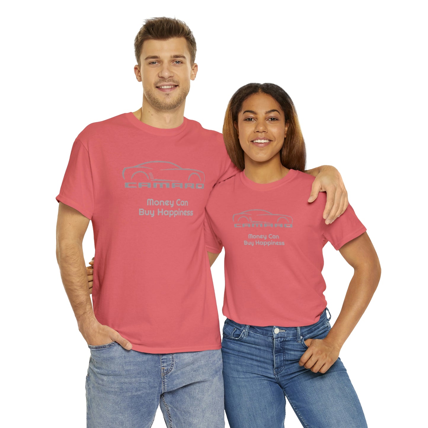 Camaro Money Can Buy Happiness Unisex Heavy Cotton Tee