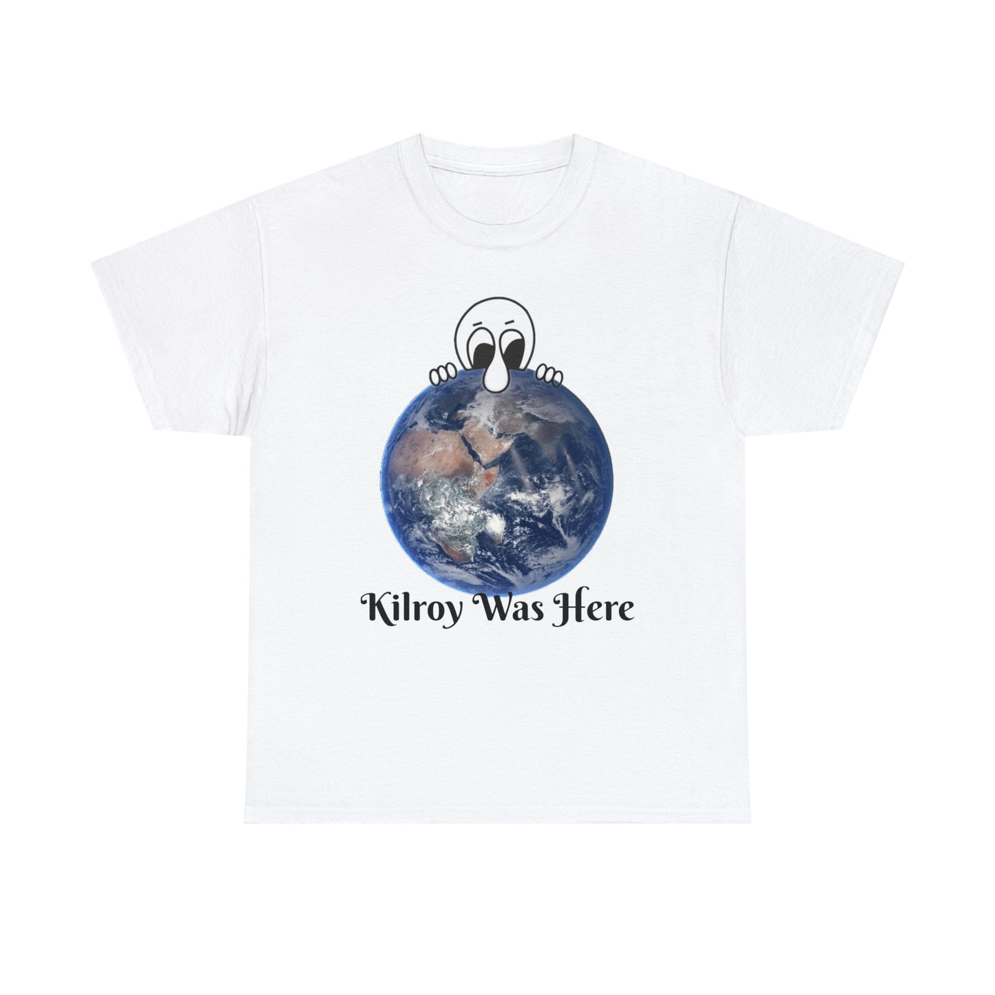 Kilroy Was Here Unisex Heavy Cotton Tee