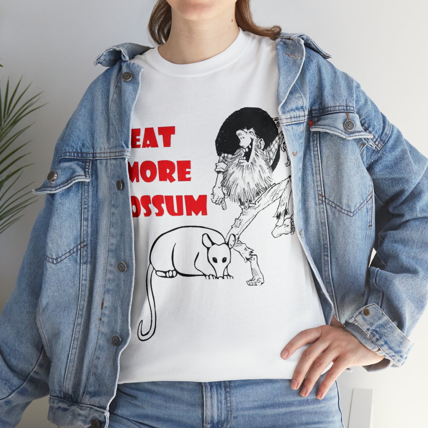 Eat More Possum Unisex Heavy Cotton Tee