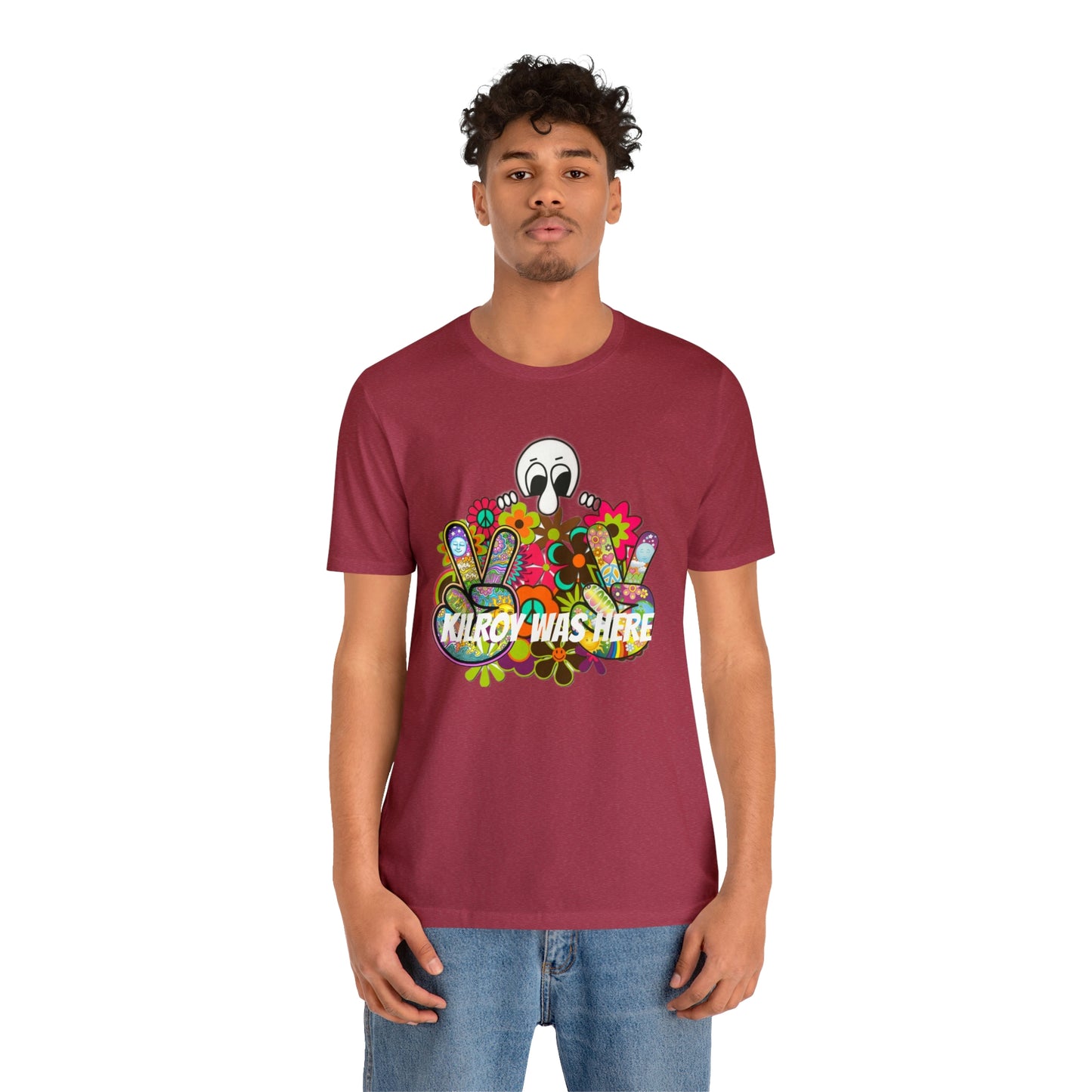 Kilroy Was Here Unisex Jersey Short Sleeve Tee Shirt