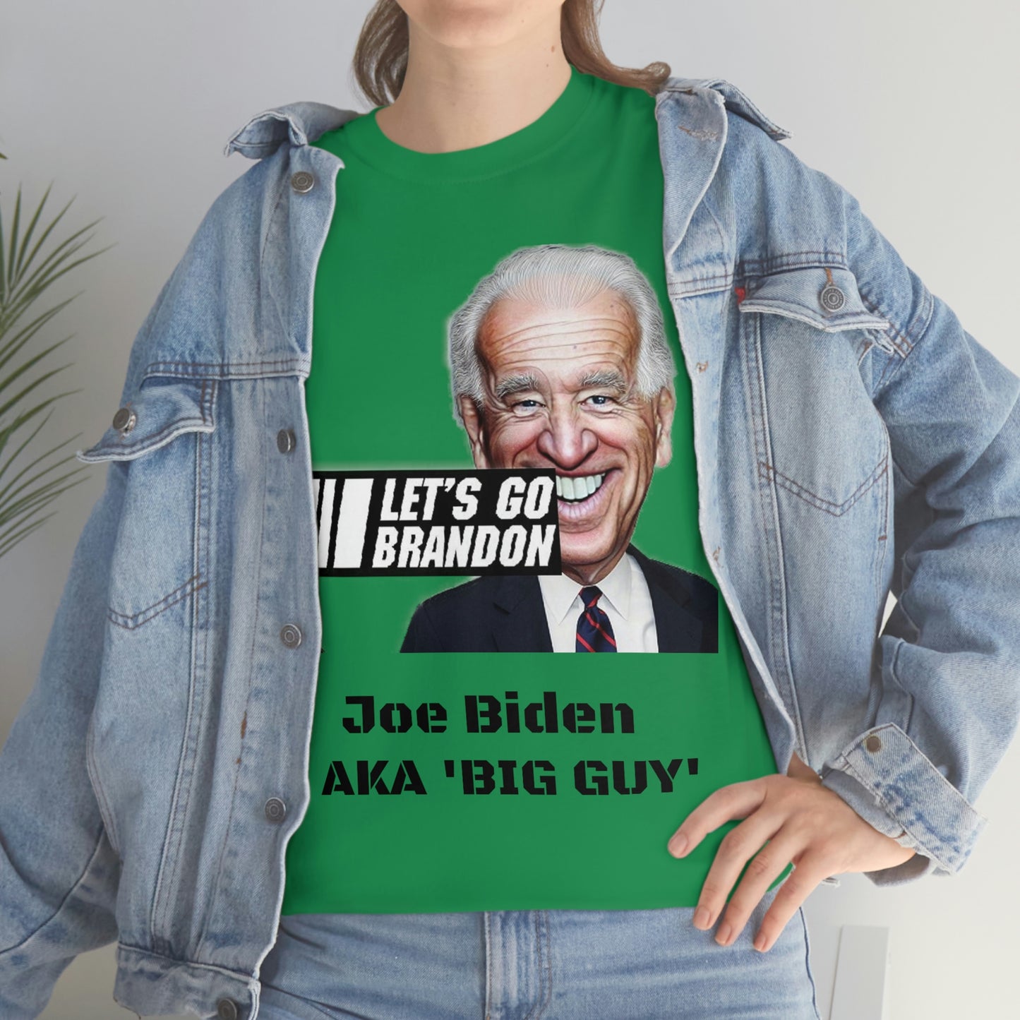 Joe Biden The Big Guy Unisex Heavy Cotton Tee
