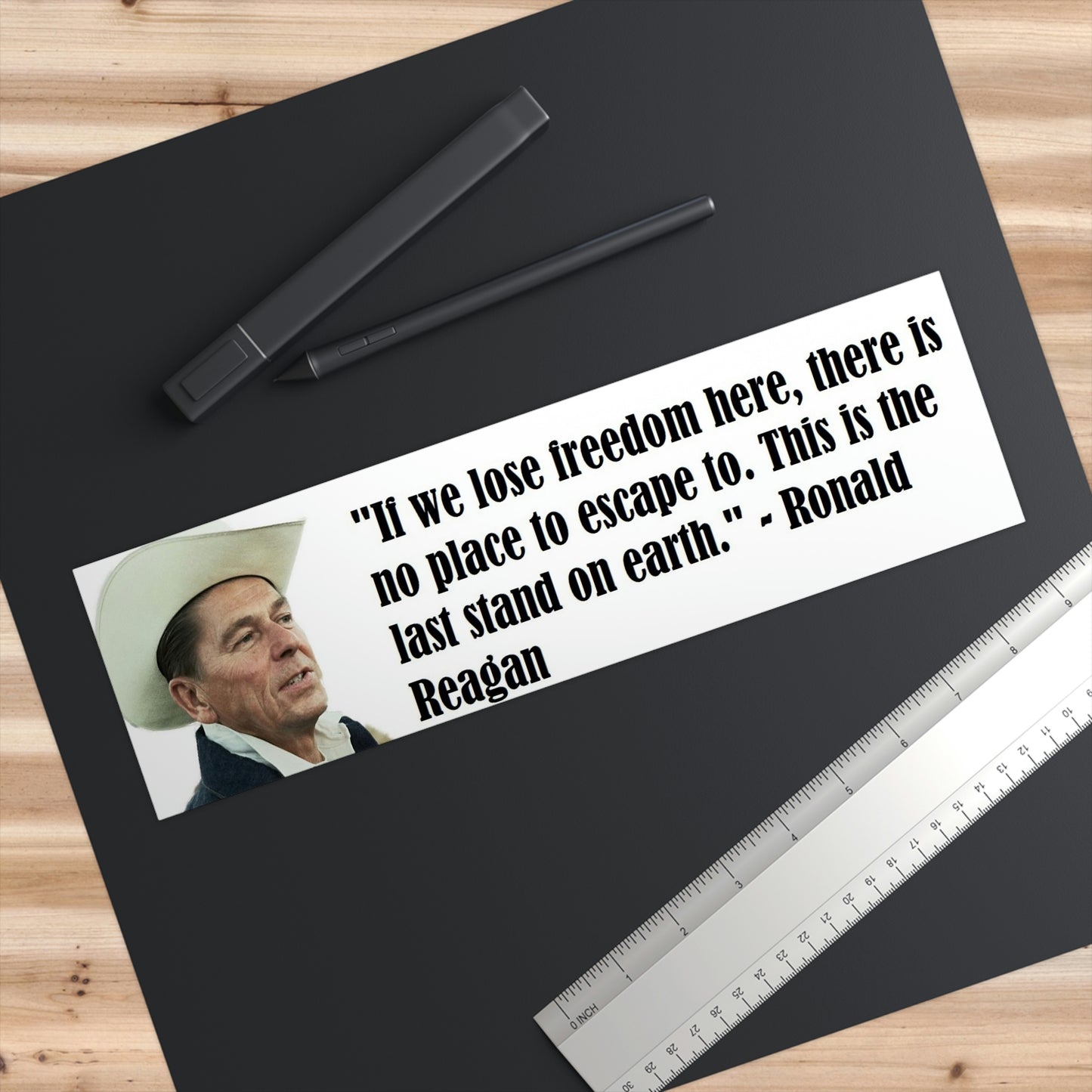 In Context Ronald Reagan Bumper Sticker