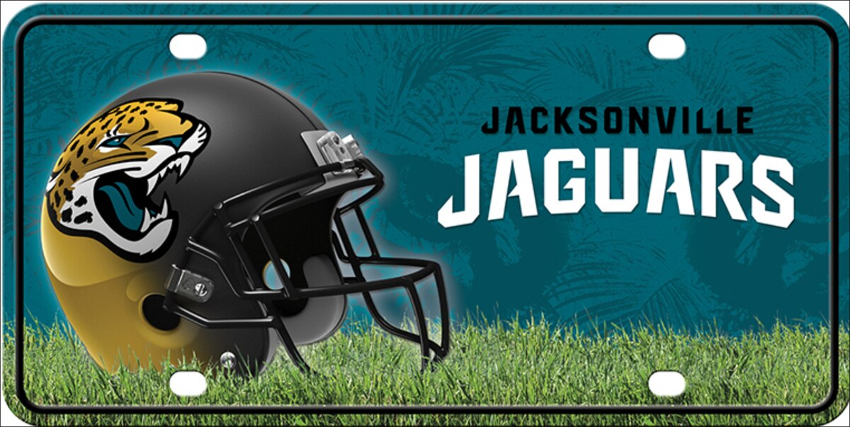 Jacksonville Jaguars NFL Licensed Metal Novelty License Plate Tag