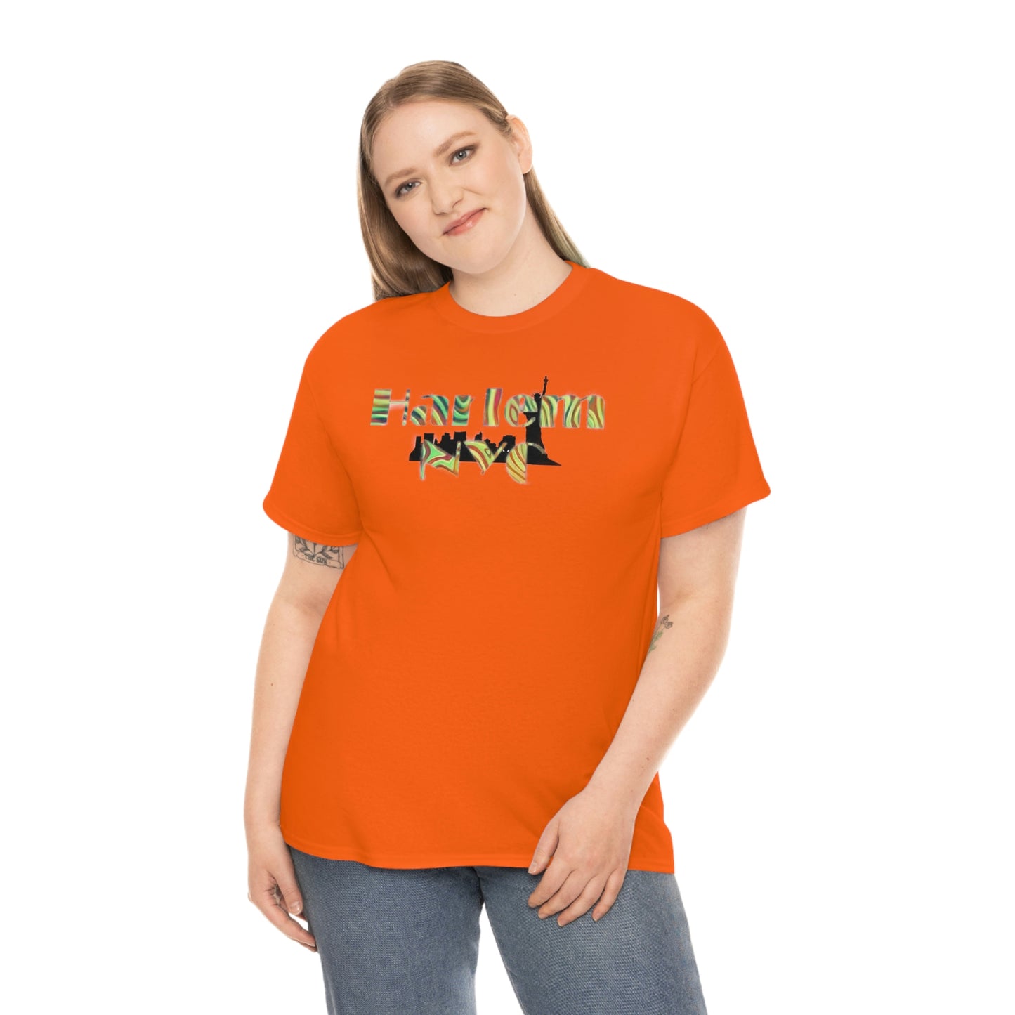 Harlem NY Unisex Heavy Cotton Tee