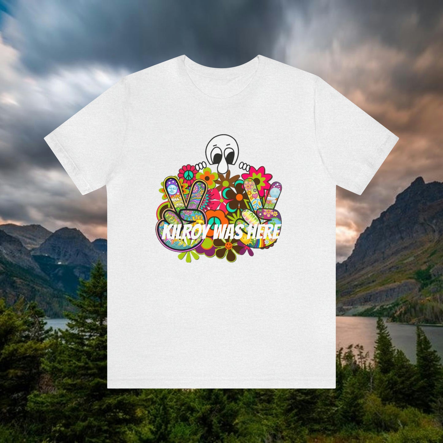 Kilroy Was Here Unisex Jersey Short Sleeve Tee Shirt