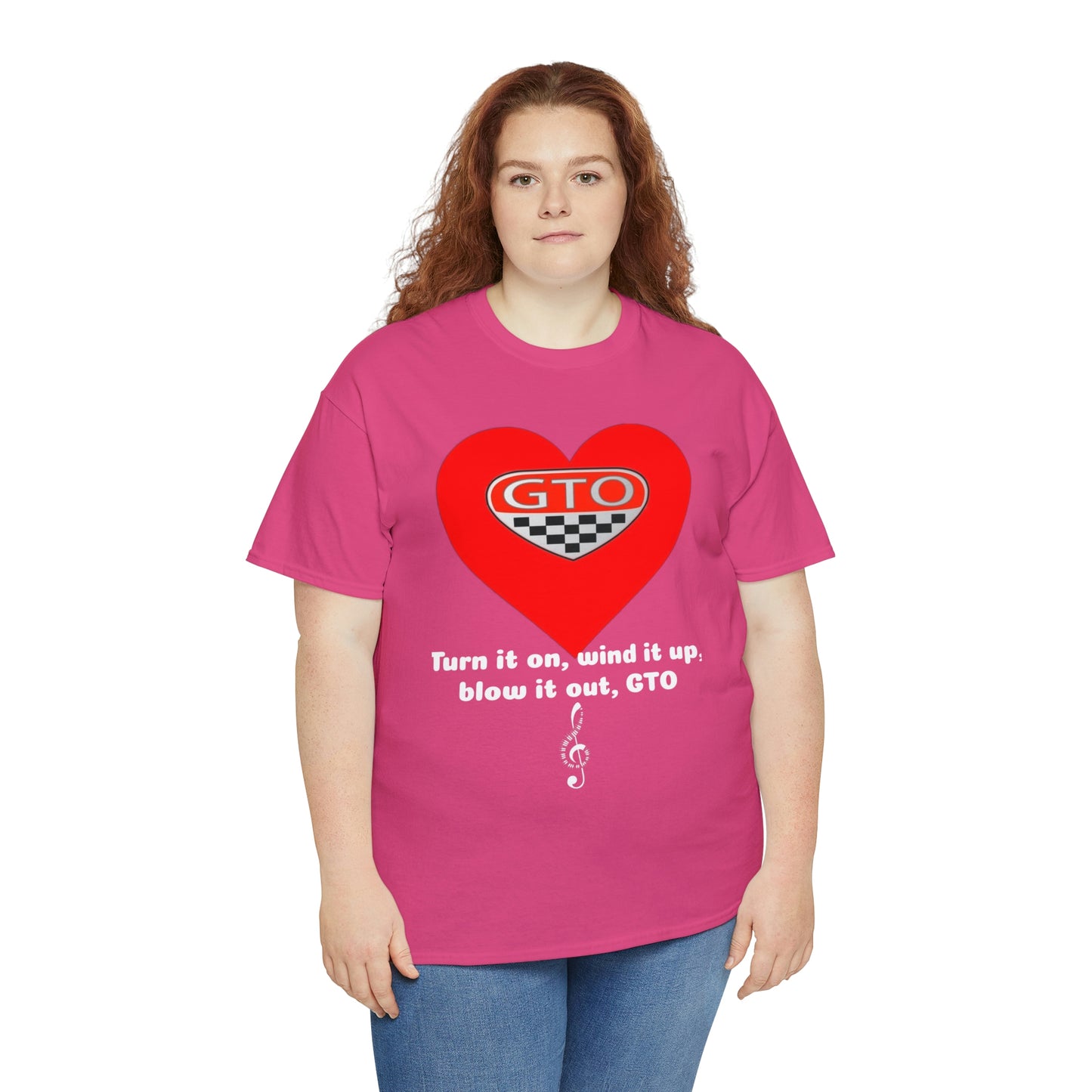 Turn It On, WInd It Up, Blow It Out GTO Unisex Heavy Cotton Tee