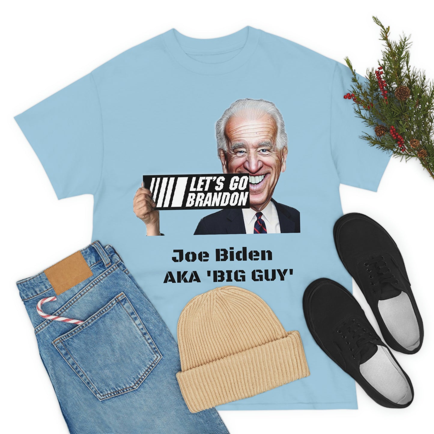 Joe Biden The Big Guy Unisex Heavy Cotton Tee