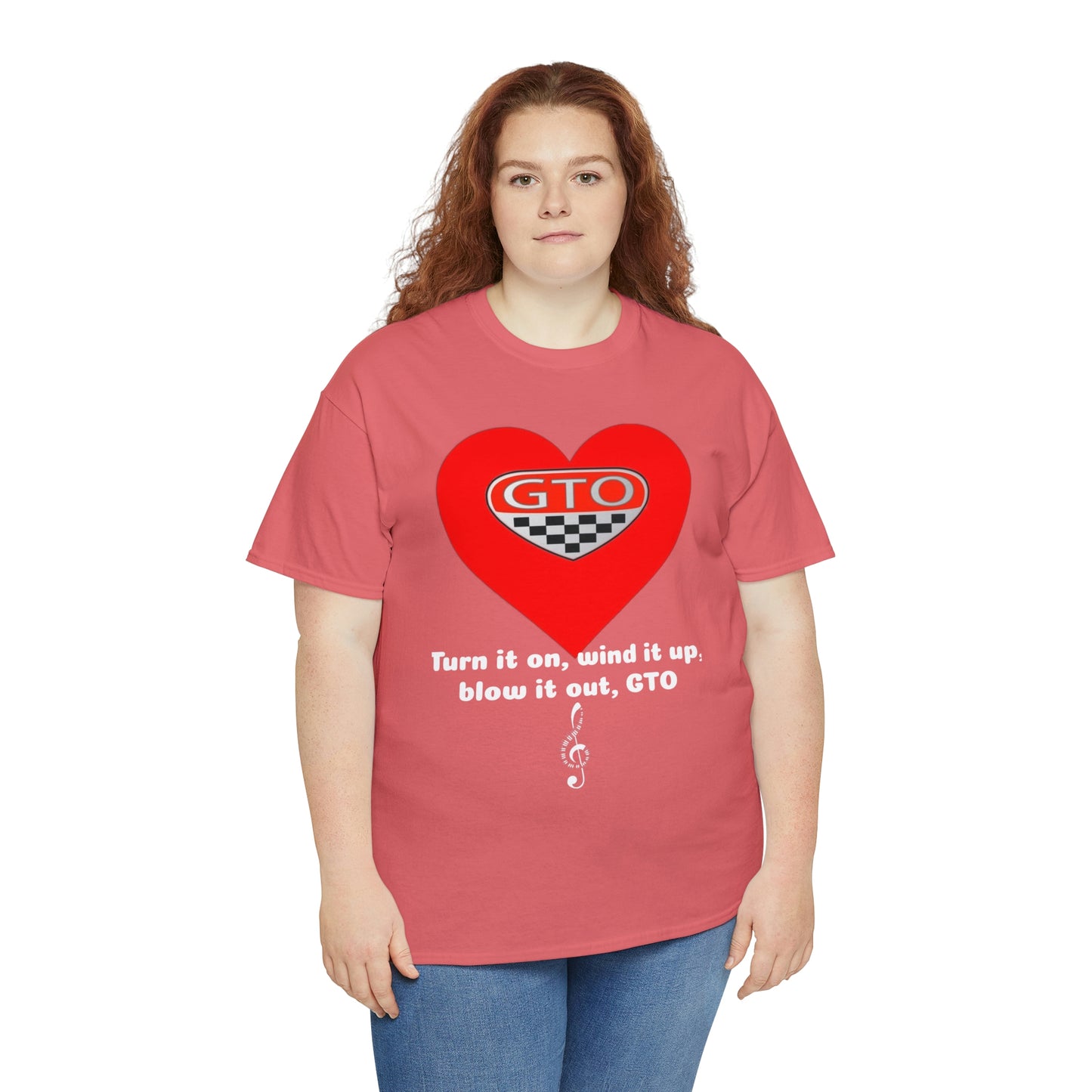 Turn It On, WInd It Up, Blow It Out GTO Unisex Heavy Cotton Tee