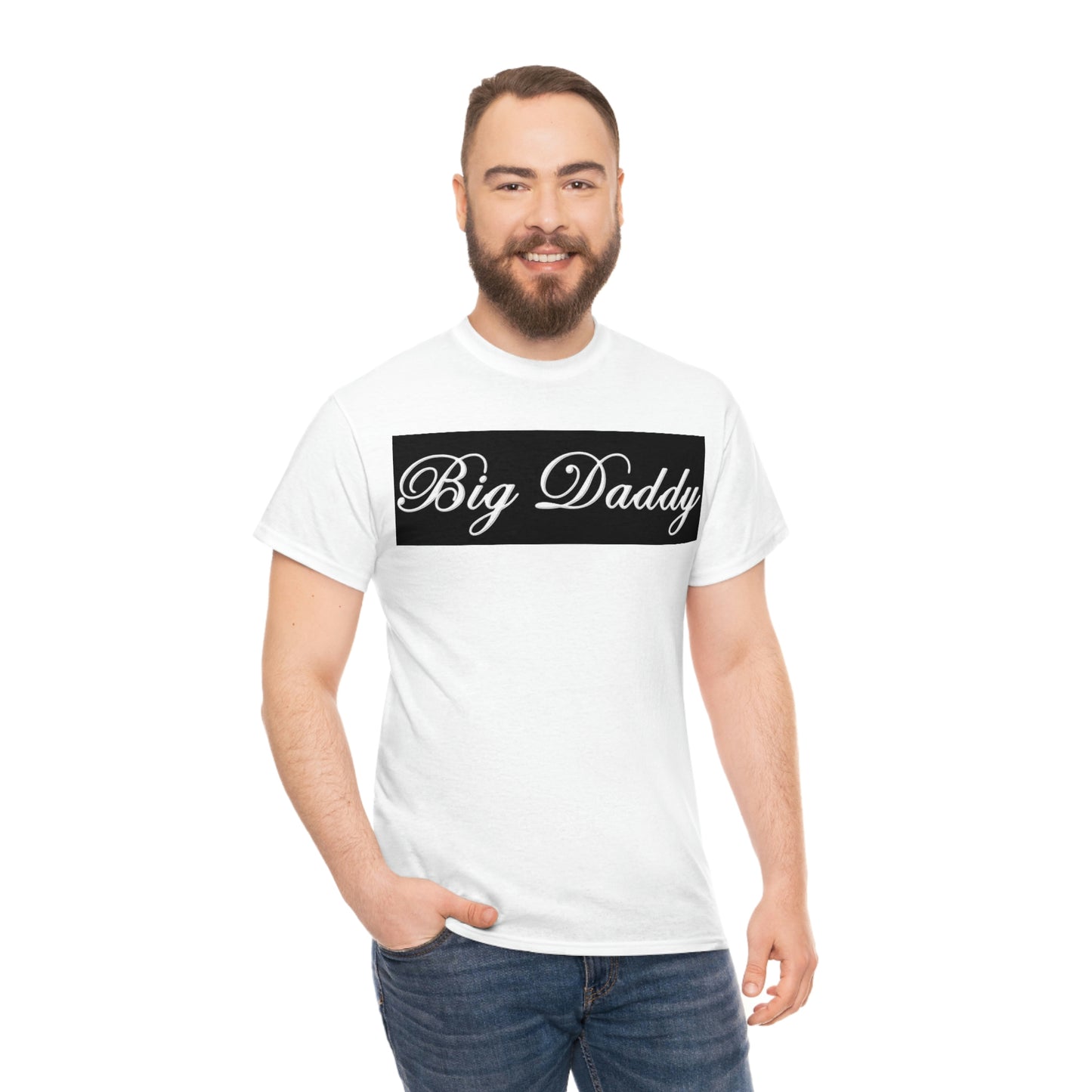 Big Daddy Unisex Heavy Black Cotton Tee